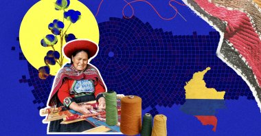 "Various civilizations left Colombia not only a cultural heritage but also an industrial legacy." (Illustration by Daily Sabah's Buğra Çakmak)