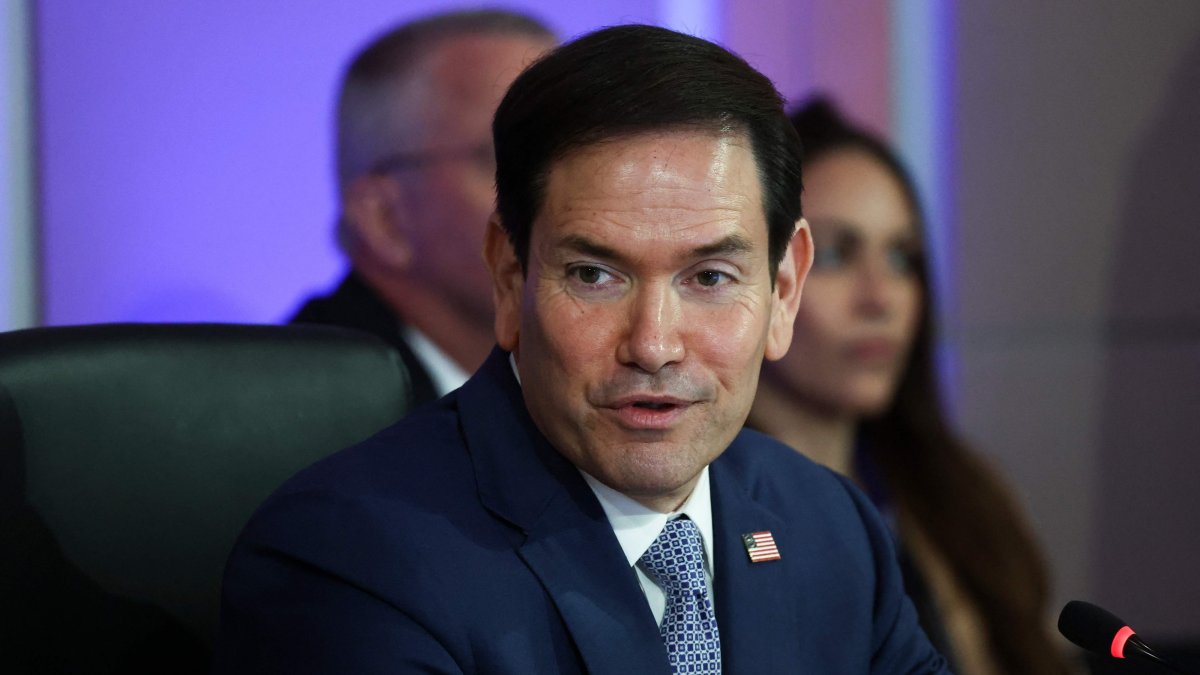 U.S. Secretary of State Marco Rubio attends the ASEAN Post-Ministerial Conference with the U.S. on the sidelines of ASEAN Foreign Ministers' Meeting in Pasay, Metro Manila, July 22, 2026. (AFP Photo)
