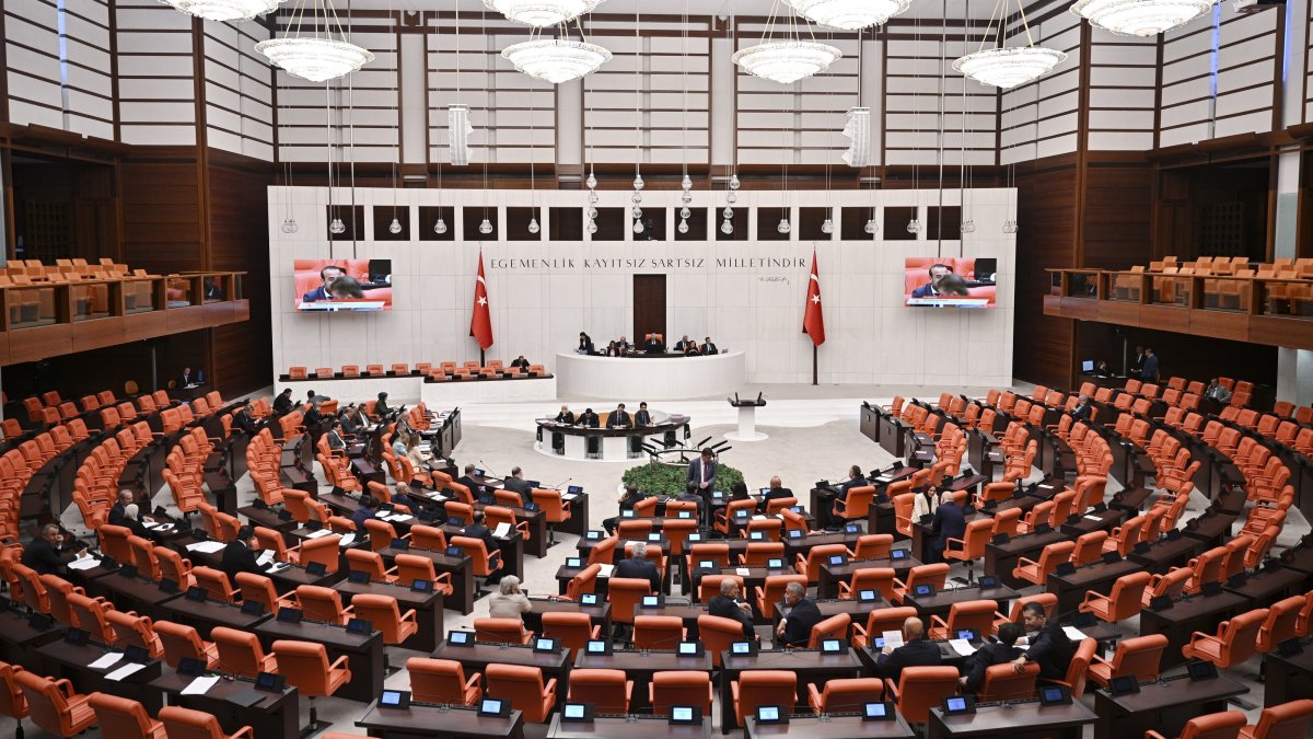 A view of Parliament in session, Ankara, Türkiye, July 21, 2026. (AA Photo)