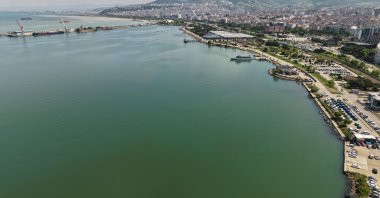 This undated photo shows an aerial view of the coast of Samsun, Türkiye. The drone attack took place in international waters near the city. (Shutterstock Photo) 