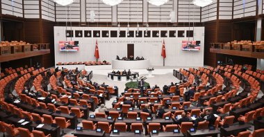 A view of Parliament in session, Ankara, Türkiye, July 21, 2026. (AA Photo)