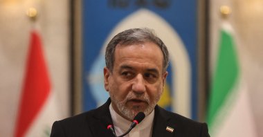 Iranian Foreign Minister Abbas Araghchi speaks during a joint press conference with his Iraqi counterpart following a meeting in Baghdad, June 28, 2026. (AFP File Photo)