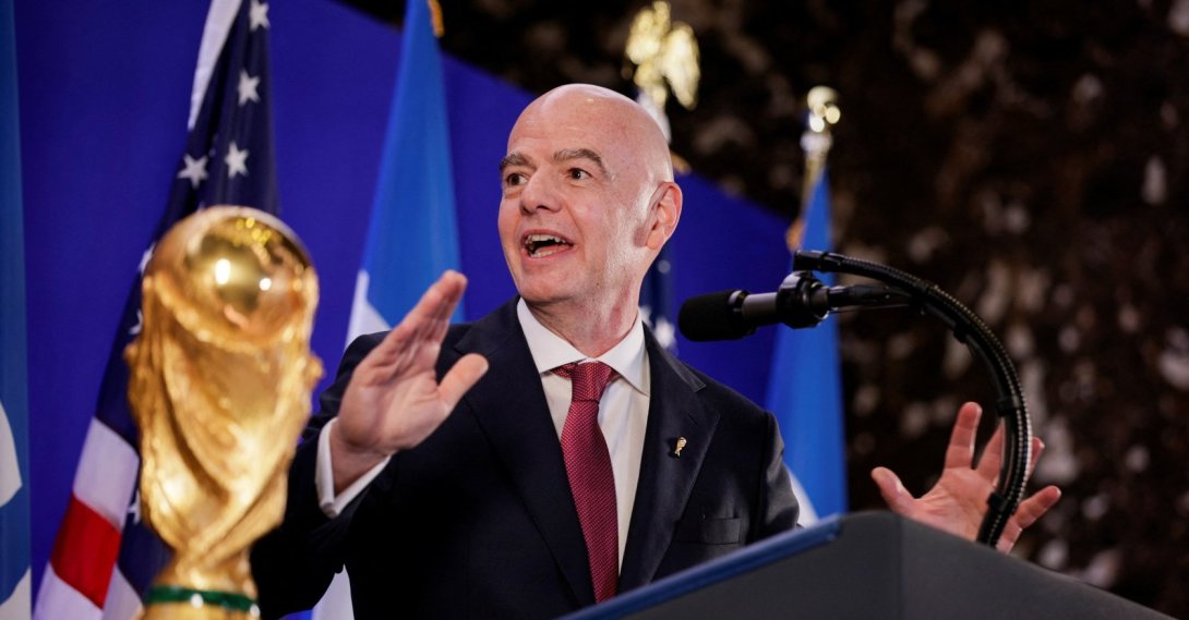 FIFA President Gianni Infantino attends a FIFA reception at Trump Tower, New York City, U.S., July 17, 2026. (Reuters Photo)