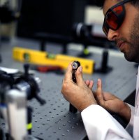 Student works on a machine during a lab project, Ankara, Türkiye, June 8, 2018. (DHA Photo)