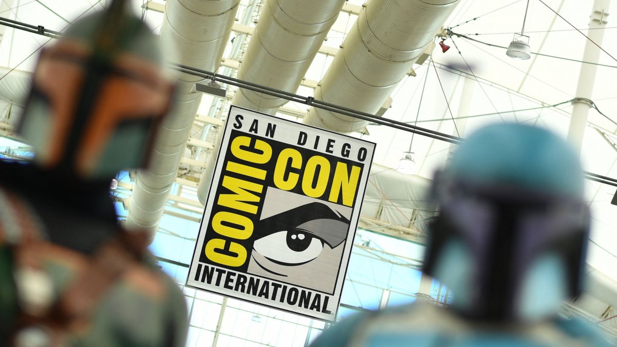 Mandalorian cosplayers walk through the convention center during San Diego Comic-Con International in San Diego, California, U.S., July 22, 2026. (AFP Photo)