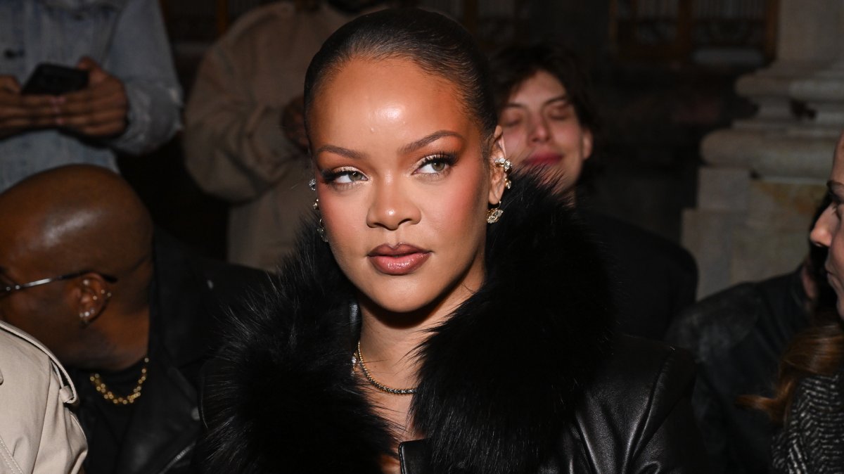 Rihanna attends at the AWGE fashion show as part of RTW Fall 2026 in New York, U.S., Feb. 13, 2026. (Getty Images Photo)