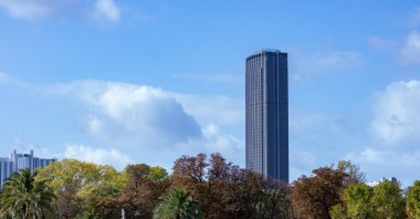The Tour Montparnasse skyscraper rises above the Paris skyline, Paris, France. (Shutterstock Photo)
