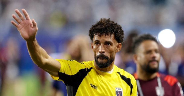 Cape Verde's Vozinha looks dejected after the 2026 FIFA World Cup Round of 32 match against Argentina at Miami Stadium, Miami Gardens, U.S., July 3, 2026. (Reuters Photo)
