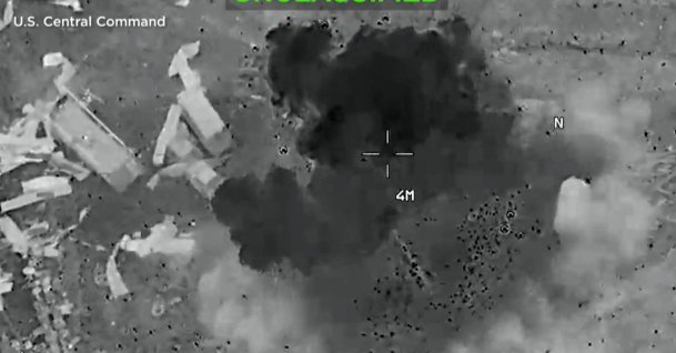 This screen grab made on July 23, 2026 from handout video footage released by the US Central Command (CENTCOM) on July 22, 2026 shows US forces launching what the military says are precision strikes against Iran for the twelth consecutive night. (CENTCOM Handout via AFP)