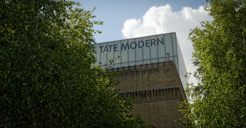 Tate Modern art gallery in the Bankside area of the London Borough of Southwark, London, U.K., May 5, 2014. (Shutterstock Photo)