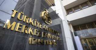The headquarters of the Central Bank of the Republic of Türkiye (CBRT), Ankara, Türkiye, July 22, 2022. (AA Photo)