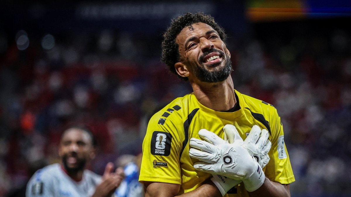 Cape Verde's Vozinha celebrates after the 2026 FIFA World Cup Group H match against Spain at Atlanta Stadium, Atlanta, U.S., June 15, 2026. (Reuters Photo)