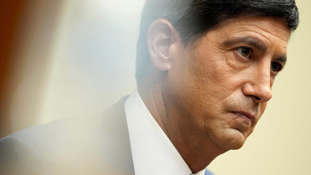 U.S. Federal Reserve Chair Kevin Warsh testifies before the House Financial Services Committee, Washington, U.S., July 14, 2026. (AFP Photo)