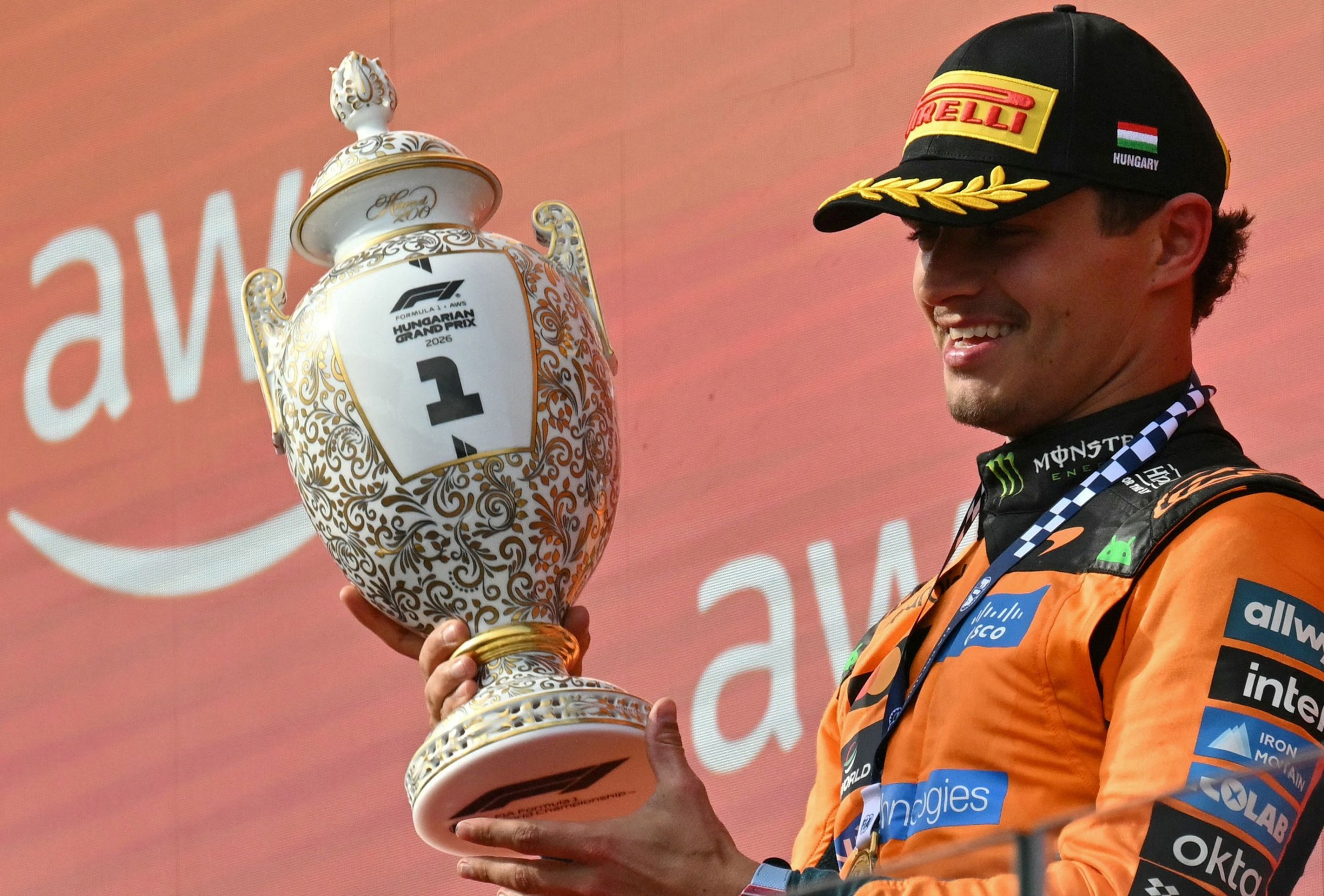 Champion Norris grabs season’s 1st win for McLaren at Hungary GP