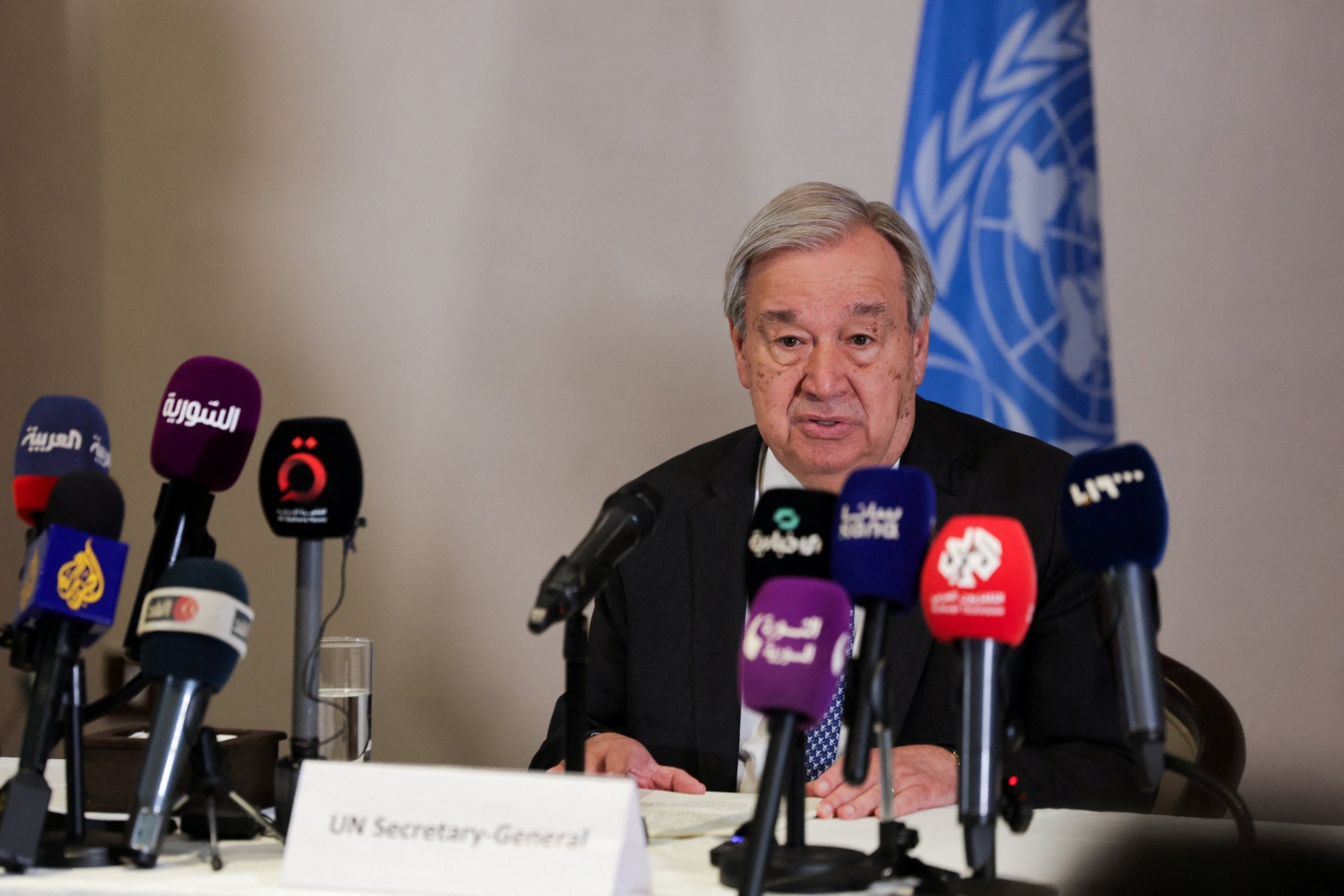 UN chief begins key visit to Cyprus amid push for solution