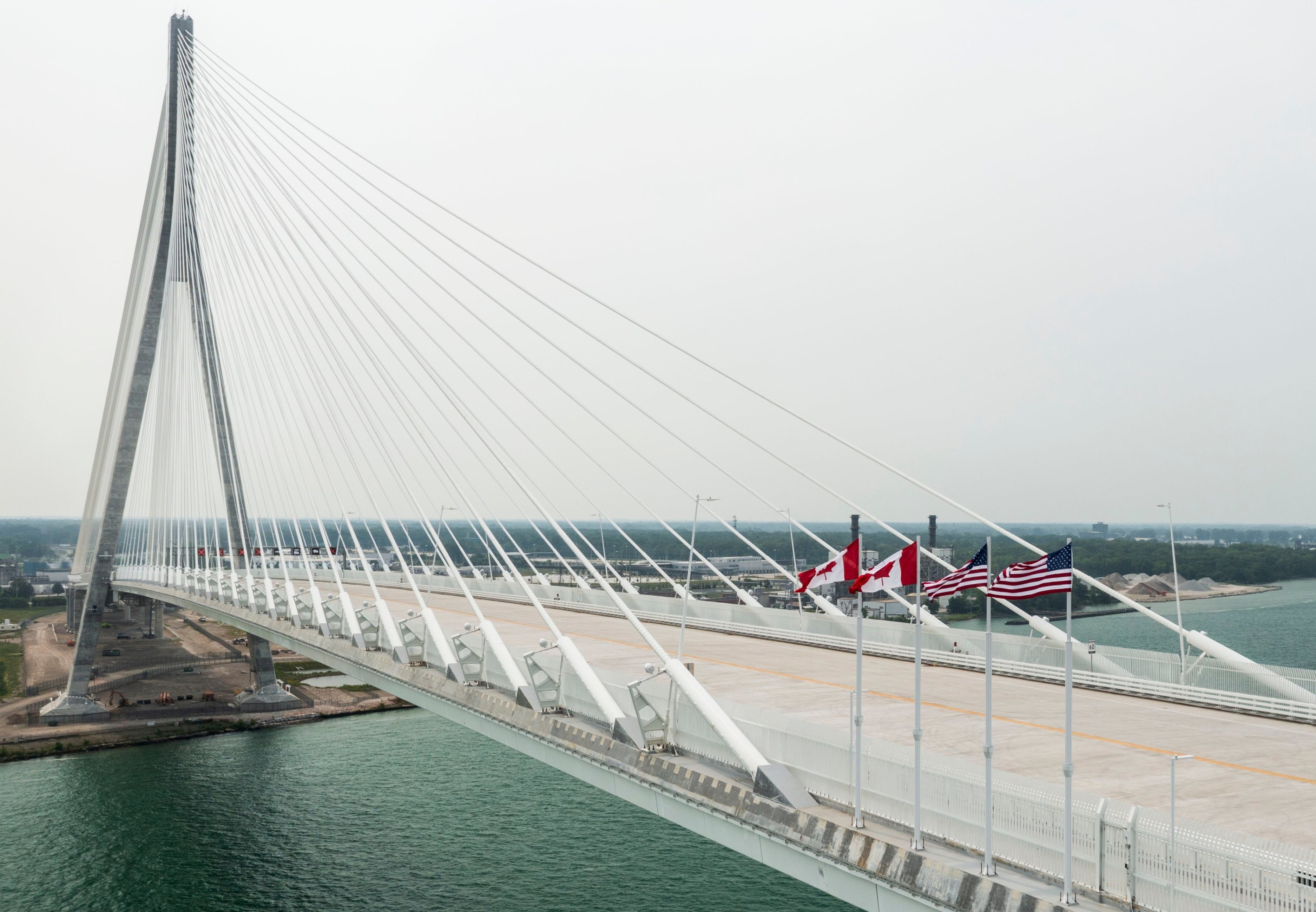 New Canada-US bridge opens, strengthening key trade corridor