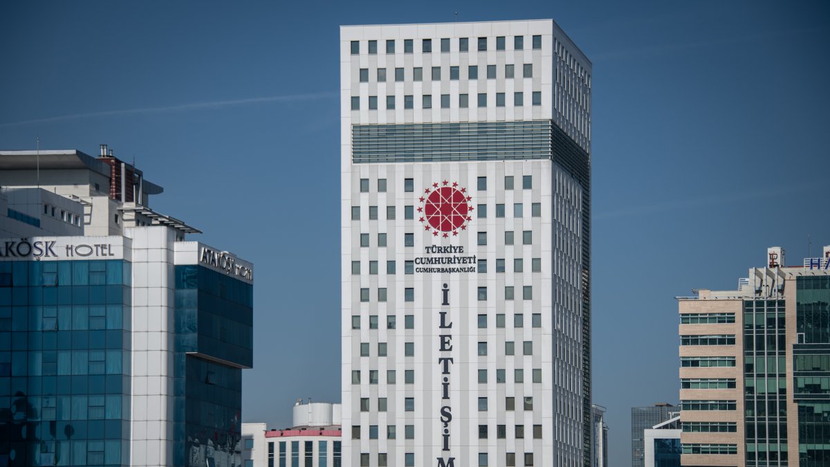 The headquarters of Türkiye’s Presidential Directorate of Communications is seen in the capital of Ankara, Türkiye, Nov. 5, 2022. (Getty Images Photo)