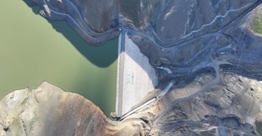 A dam is seen, Van, Türkiye, 7 May, 2026. (AA Photo)