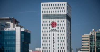 The headquarters of Türkiye’s Presidential Directorate of Communications is seen in the capital of Ankara, Türkiye, Nov. 5, 2022. (Getty Images Photo)