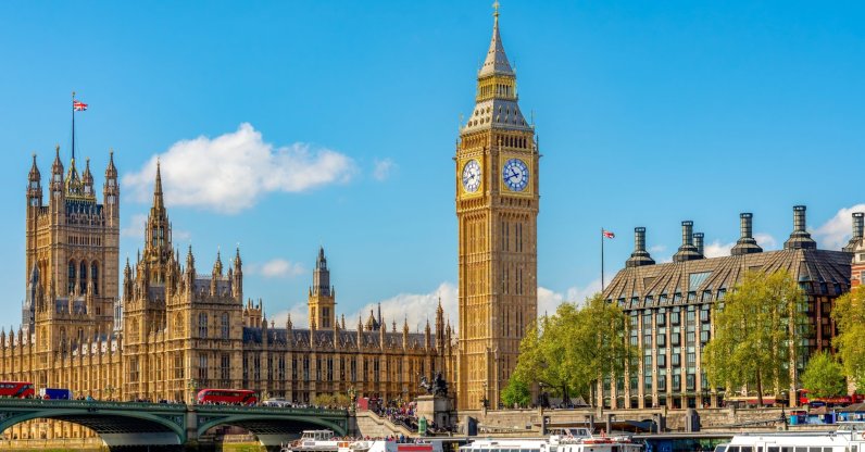 An undated view of the Big Ben tower, Houses of Parliament and Westminster Pier, London, England, U.K. (Shutterstock Photo)