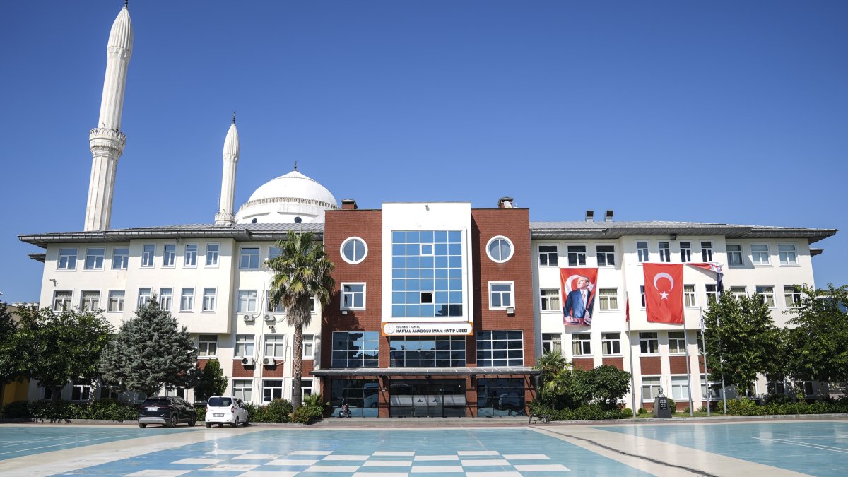 A mosque located within the campus of Kartal Anadolu Imam Hatip High School, Istanbul, Türkiye, July 21, 2026. (AA Photo) 