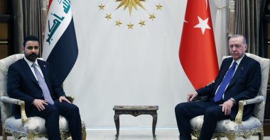 President Recep Tayyip Erdoğan meets Iraqi Prime Minister Ali al-Zaidi at the Presidential Complex in Ankara, July 28, 2026. (AA Photo)