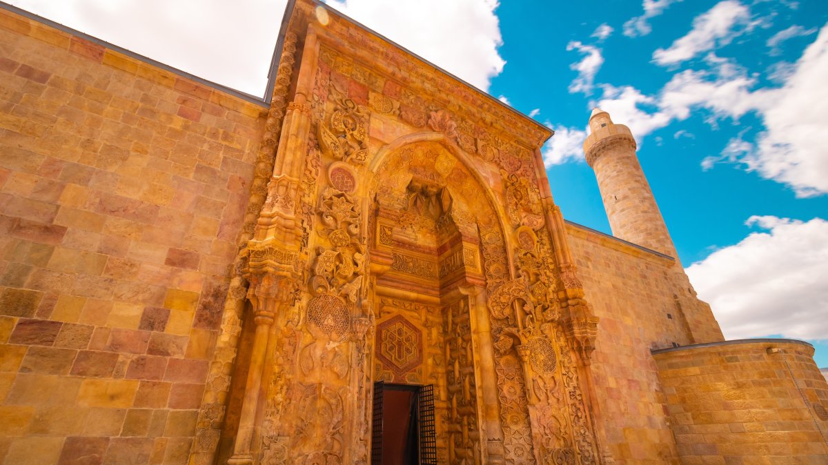 An undated exterior view of the Great Mosque of Divriği, a UNESCO World Heritage Site, Sivas, Türkiye. (Shutterstock Photo)