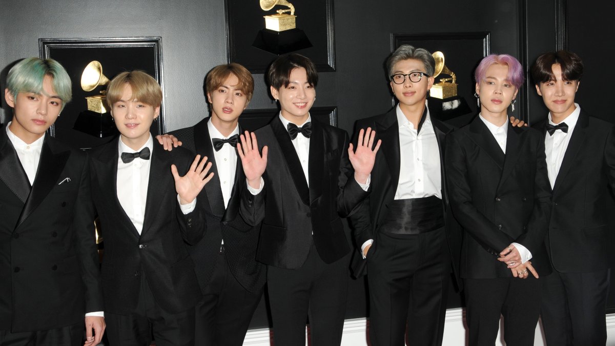 BTS at the 61st Grammy Awards at the Staples Center in Los Angeles, California, U.S., Feb. 10, 2019. (Shutterstock Photo)
