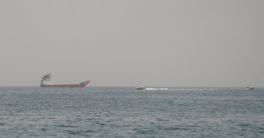 Vessels at the Strait of Hormuz, as seen from Musandam, Oman, July 29, 2026. (Reuters Photo)