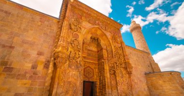 An undated exterior view of the Great Mosque of Divriği, a UNESCO World Heritage Site, Sivas, Türkiye. (Shutterstock Photo)