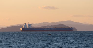 A file image from March 2, 2024, shows the Chinese-flagged VLCC supertanker Cosnew Lake, which exited the Red Sea via the Bab el-Mandeb Strait on July 23, 2026. (Reuters File Photo)