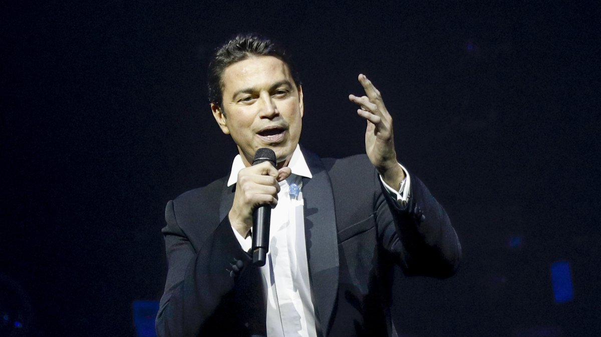 Tenor Mario Frangoulis performs live on stage during the Royal Christmas Gala at Tempodrom, Berlin, Germany, Dec. 5, 2017. (Getty Images Photo)