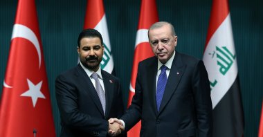 President Recep Tayyip Erdoğan and Iraqi Prime Minister Ali al-Zaydi hold a joint news conference following their meetings, Ankara, Türkiye, July 28, 2026. (AA Photo)