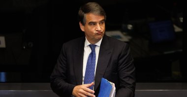 European Commission Executive Vice President for Cohesion and Reforms Raffaele Fitto during the Commissioners College in Strasbourg, France, July 7, 2026. (EPA Photo)