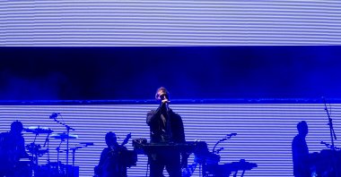 British band Massive Attack performs in concert at FIB Festival in Benicassim, Spain, July 17, 2016. (Shutterstock Photo)
