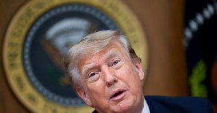 U.S. President Donald Trump participates in a cabinet meeting at Camp David, Thurmont, U.S., July 31, 2026. (Reuters Photo)