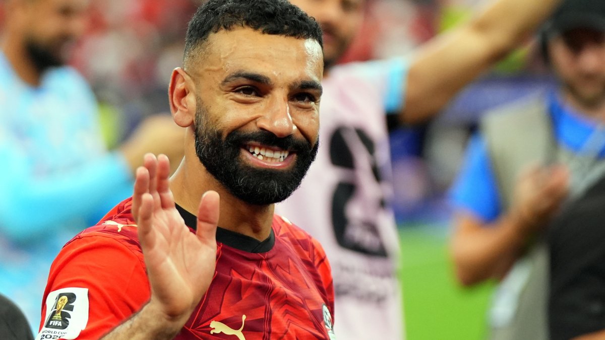  Egypt's Mohamed Salah celebrates after winning the FIFA World Cup 2026 Round of 32 match against Australia, in Dallas, U.S., July 3, 2026. (EPA Photo)