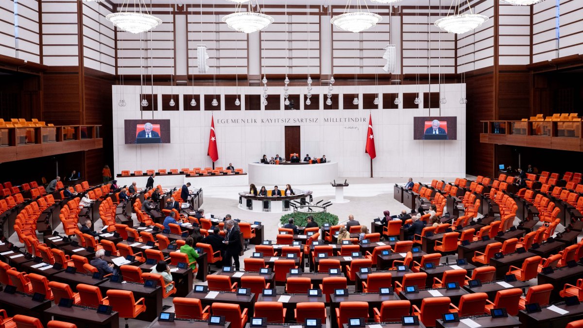 A view of the Turkish parliament, Ankara, Türkiye, July 30, 2026. (AA Photo)