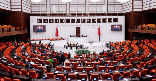 A view of the Turkish parliament, Ankara, Türkiye, July 30, 2026. (AA Photo)