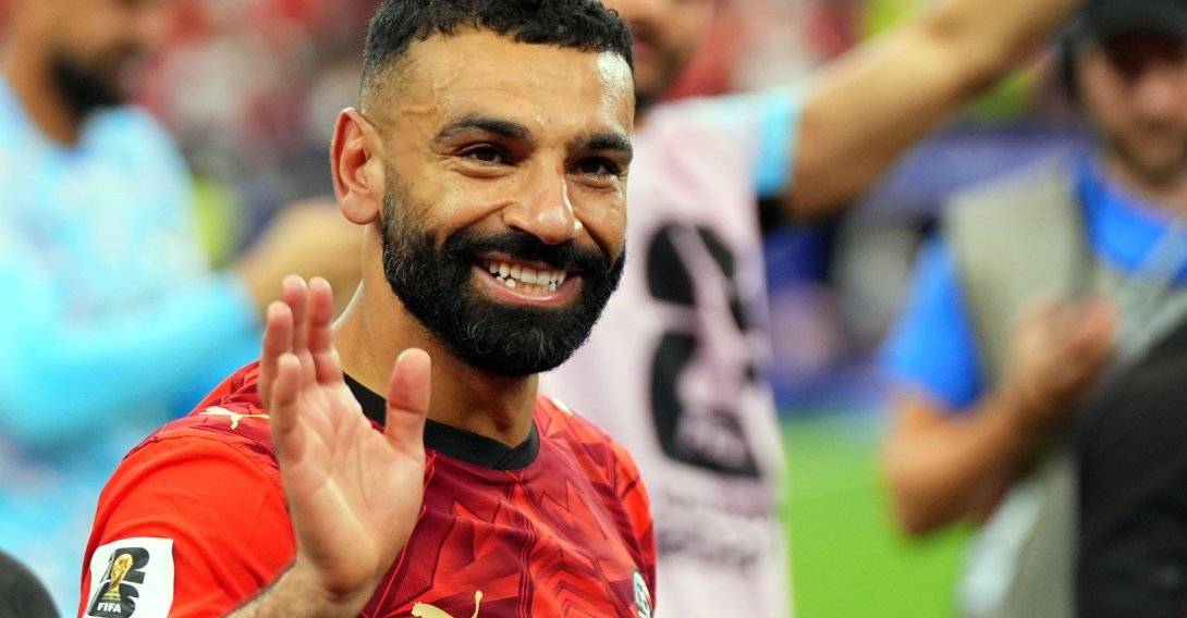 Egypt's Mohamed Salah celebrates after winning the FIFA World Cup 2026 Round of 32 match against Australia, in Dallas, U.S., July 3, 2026. (EPA Photo)
