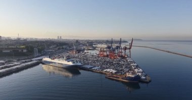 A view of the Haydarpaşa Port, Istanbul, Türkiye, Aug. 3, 2026. (DHA Photo)