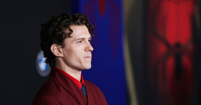 British actor Tom Holland arrives for the world premiere of Spider-Man: Brand New Day at the Dolby Theatre in Los Angeles, California, U.S., July 27, 2026. (EPA Photo)