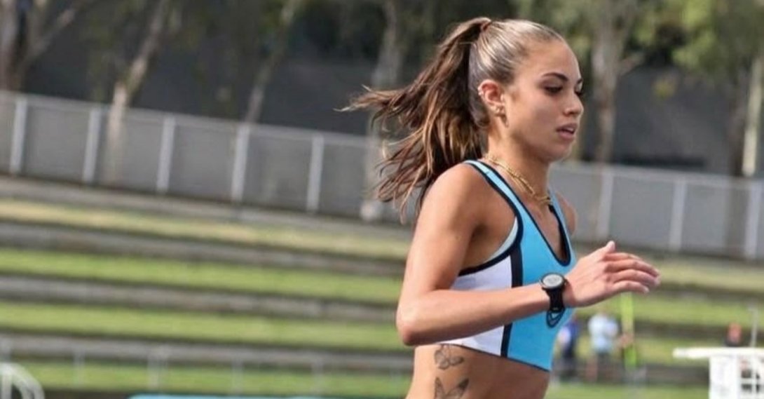 Ward, an exercise and sports science student at Macquarie University in Sydney, regularly competed in 400-meter, 800-meter and 1,500-meter events. (Image Courtesy: Sutherland District Athletics Club)