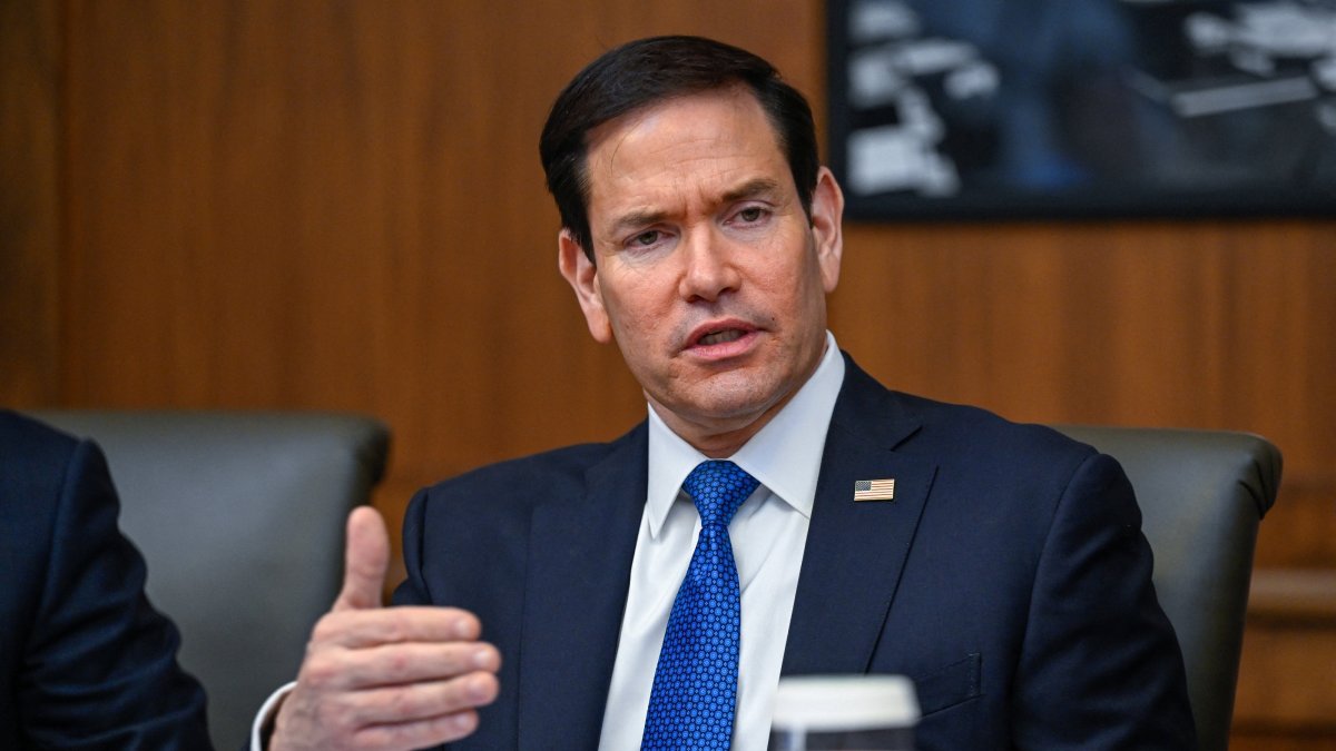 U.S. Secretary of State Marco Rubio speaks during a cabinet meeting at Camp David in Thurmont, Maryland, U.S., July 31, 2026. (Reuters Photo)
