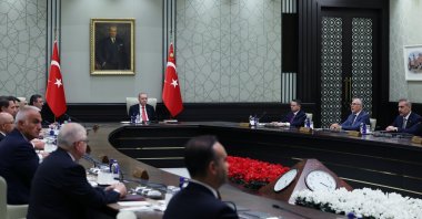 The presidential Cabinet meets under the chair of President Recep Tayyip Erdoğan, Ankara, Türkiye, July 29, 2026. (İHA Photo)