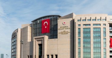 The Çağlayan Justice Complex, home to the Istanbul Chief Public Prosecutor's Office, Istanbul, Türkiye, Feb. 20, 2019. (Shutterstock Photo)