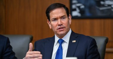 U.S. Secretary of State Marco Rubio speaks during a cabinet meeting at Camp David in Thurmont, Maryland, U.S., July 31, 2026. (Reuters Photo)