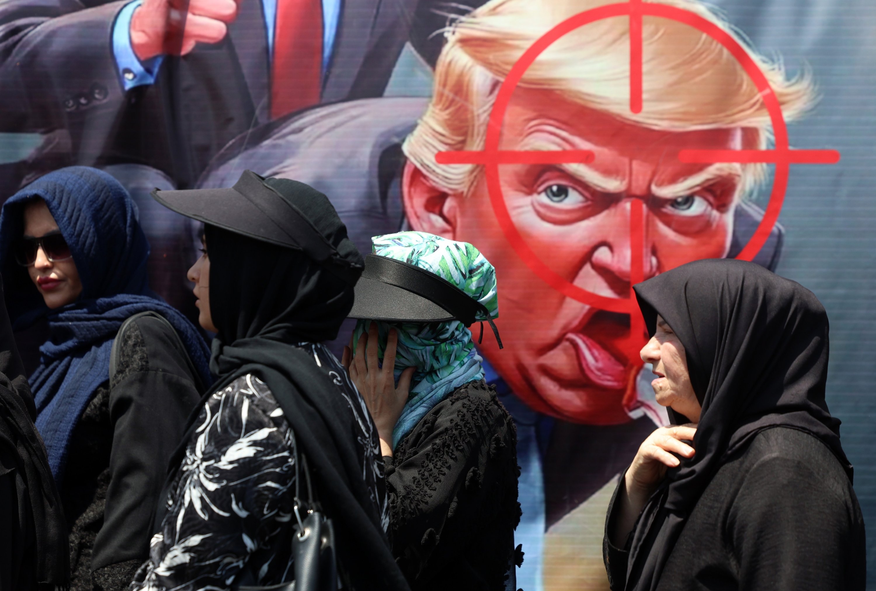 Trump once again touts ‘good discussions’ to raise Iran truce hopes