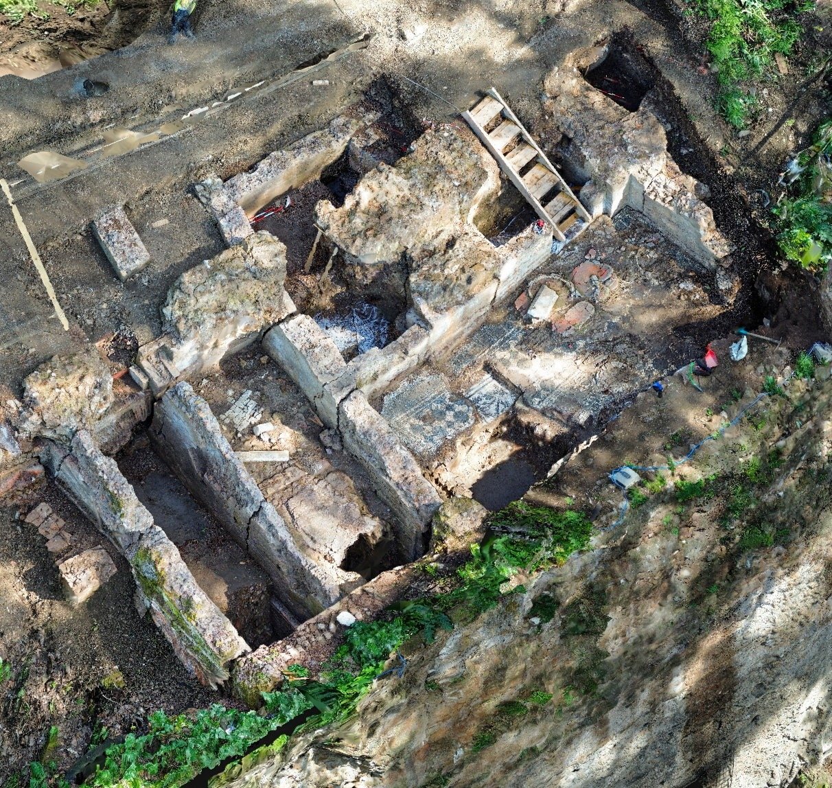 Ancient Roman firefighters’ barracks unearthed near Colosseum