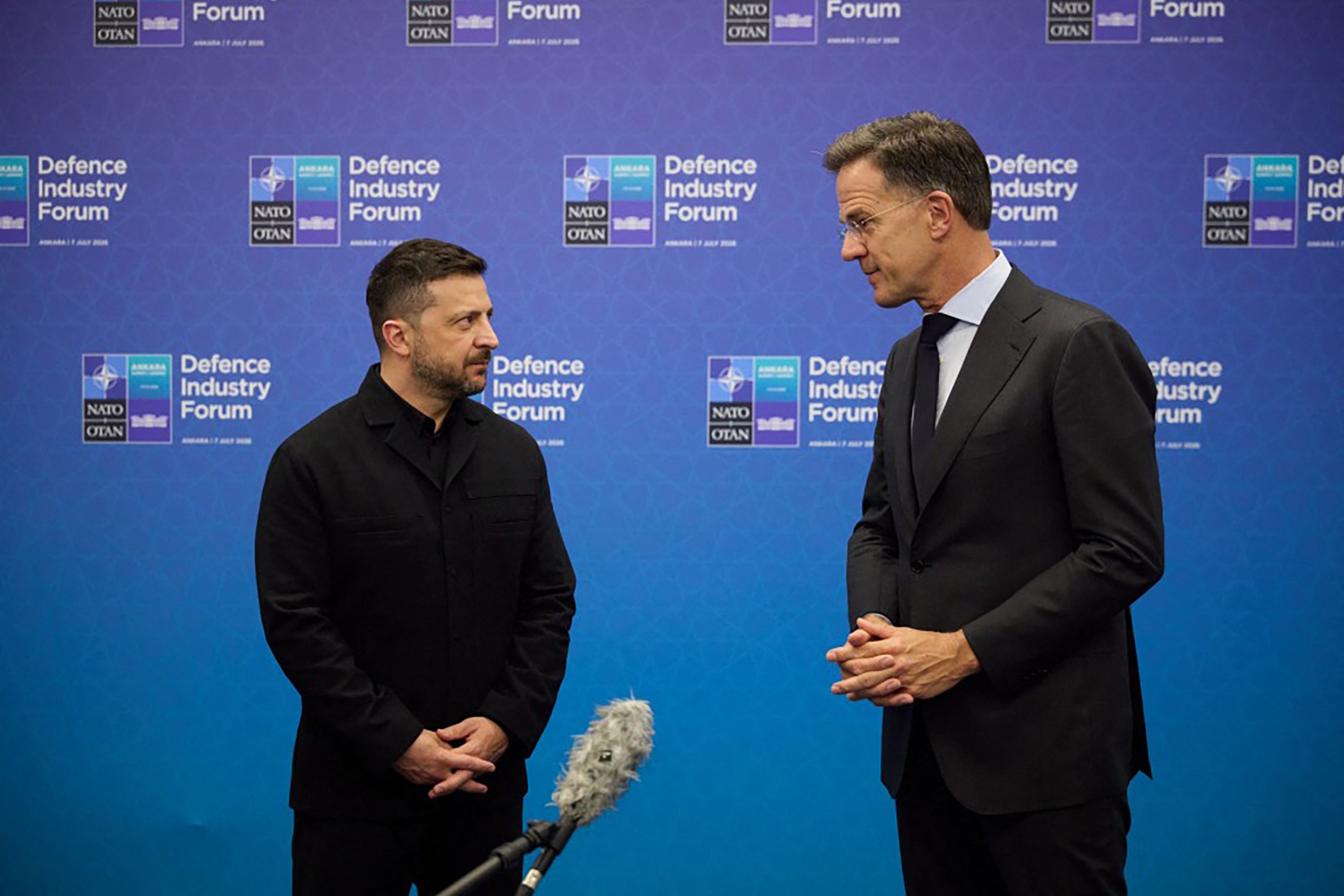 Rutte discusses boosting Ukraine’s air defenses with Zelenskyy